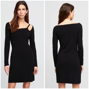 Aldo Martins Bayona knit black dress size XS
